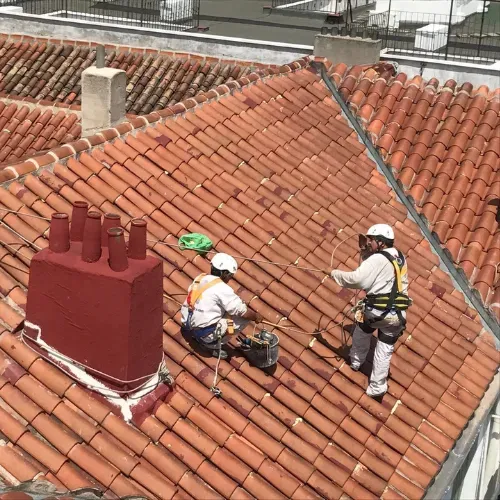 arreglo de cubiertas y tejados en castellar de la frontera